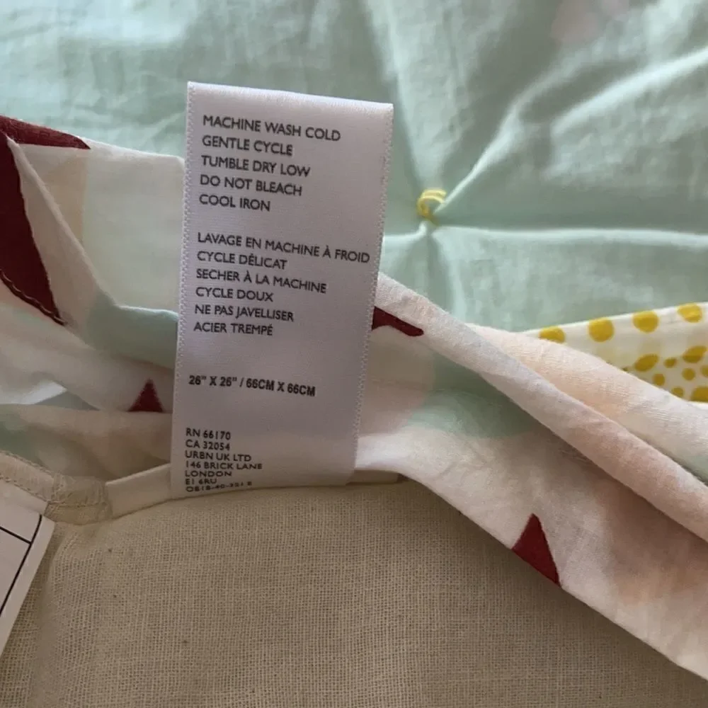 Anthropologie pillow shams set of 2